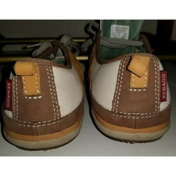 Sebago Wanderer TriColour Leather Vibram Sole Sneaker Womens 7.5M UK 5M EUR 38M - Picture 7 of 10